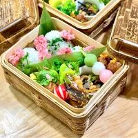菜の花おにぎり弁当|1480_kojiさん