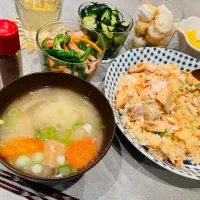 20260308🍛我が家のよるごはん🍗|akiyo22さん