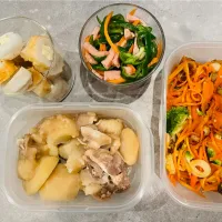 20260308週末の仕込みおかずたち|akiyo22さん