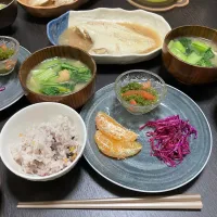 ＊サメカレイの煮付け夕飯🐟＊|＊抹茶＊さん