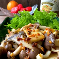 5種のきのこのカリカリトリュフ炒め|9421beruさん