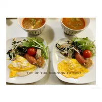 ある日の朝ごはん。|aki_puさん