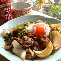 新玉と牛肉の炒め煮| とんちんさん