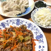 ＊プルコギと水餃子の作りおきごはん♬＊|ultramarineさん