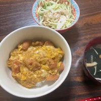 ソーセージ丼（息子作）|yuiさん