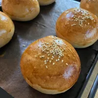 全粒粉ハンバーガーバンズ| gentle___moonさん