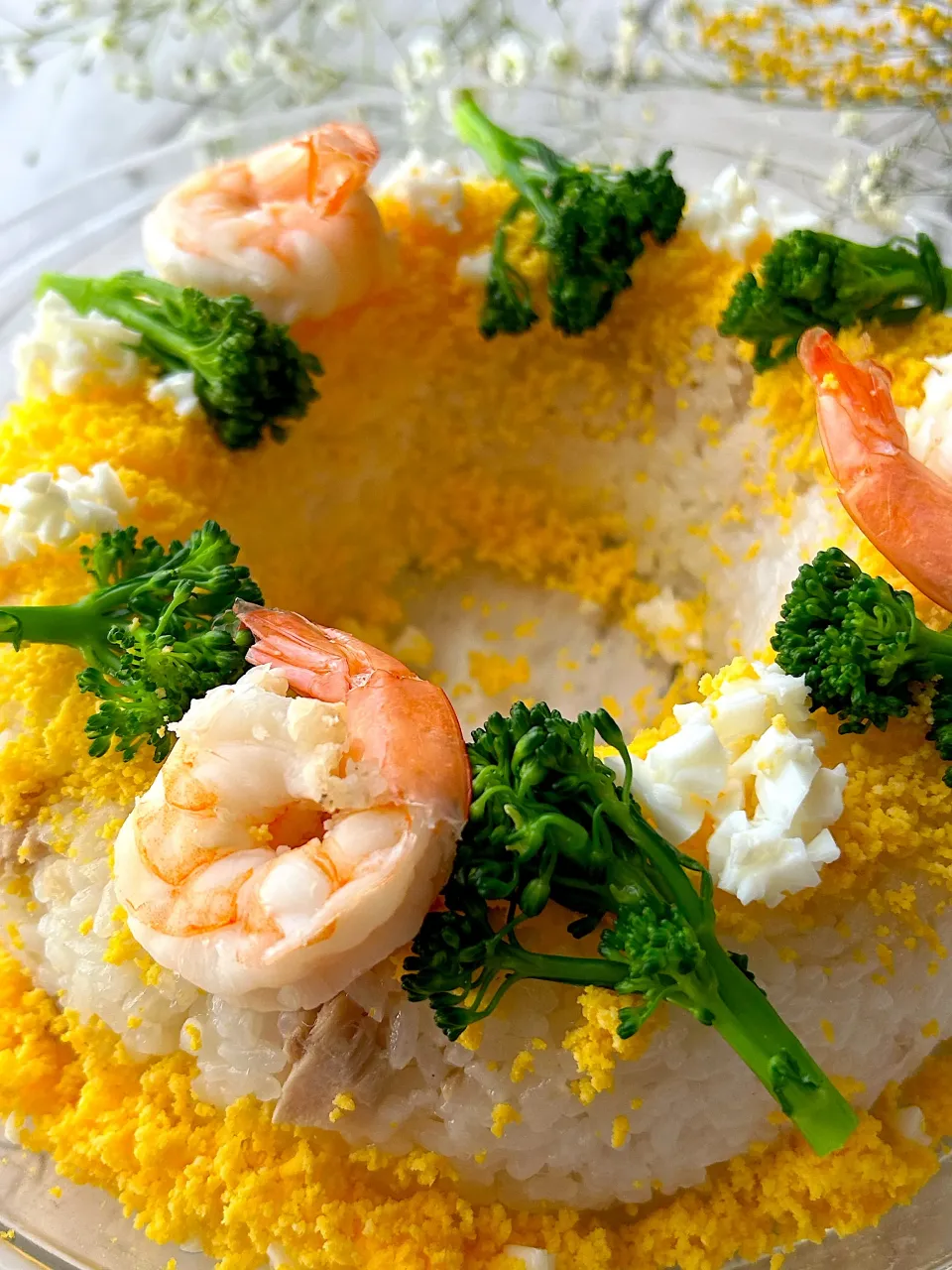 ミモザのリースごはん|まなまな♡さん