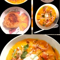 🇫🇷Vegetable soup and apple fritters🇫🇷|KWAII69さん