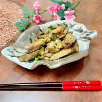 味しみしみ鶏ごぼう|ショコラさん