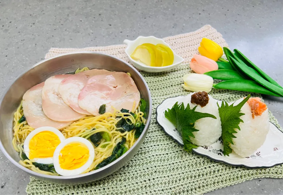 「ラーメン＆おにぎり」|バシュランさん