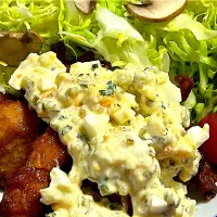 むね肉唐揚げ＆タルタルソース|須佐浩幸さん