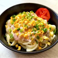 和風クリームミートうどん|tap.rinさん