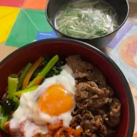 ビビンバ丼| ぬちょさん