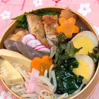 本日のお弁当〜とんかつ弁当|f.1125beさん