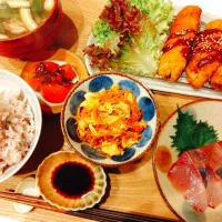 3/10🌸晩ご飯|samさん