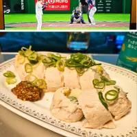 WBCテレビ観戦アラカルトです🍺