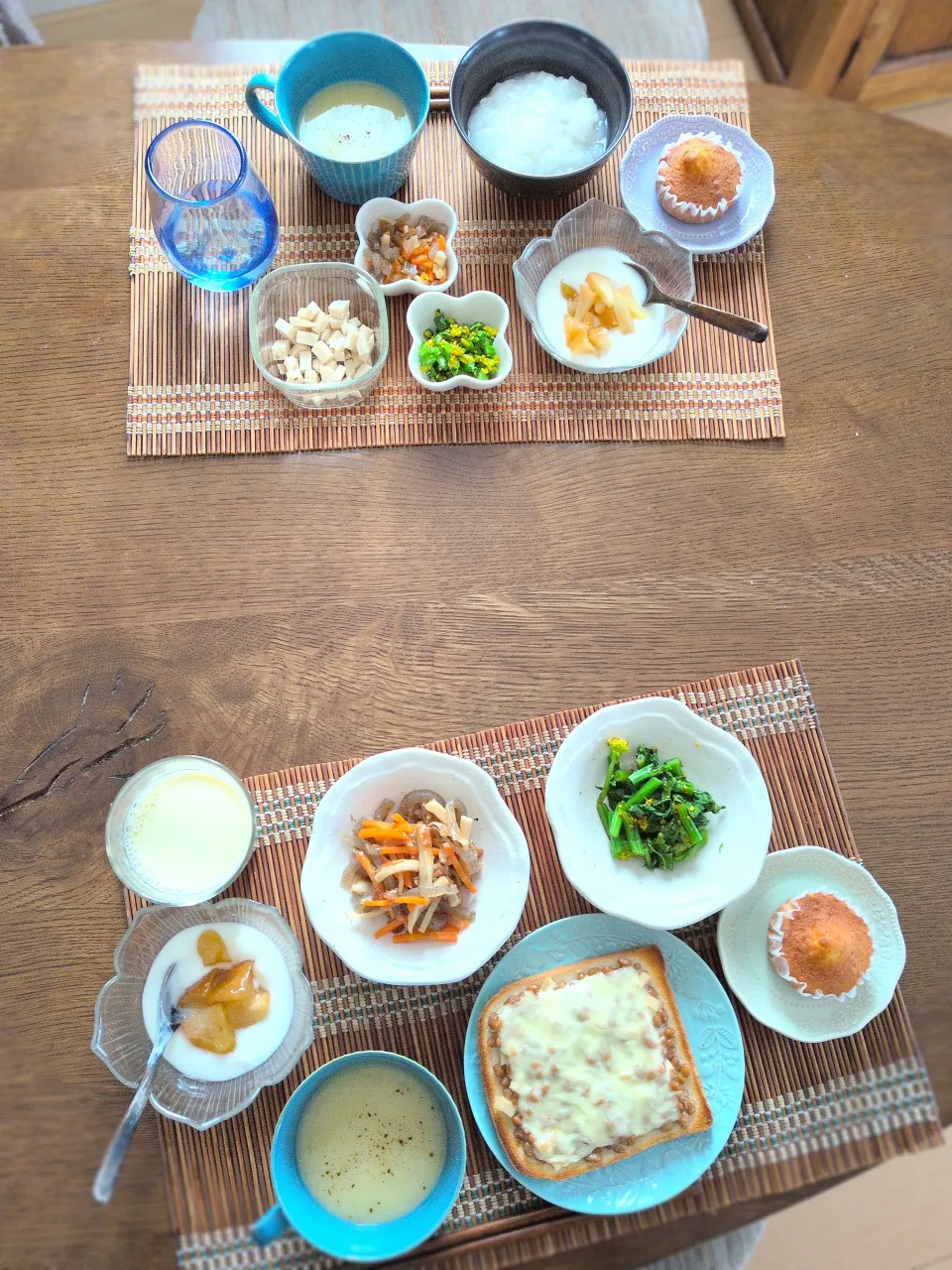 朝ごはん🌄！|まめころさん