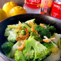 ブロッコリーのガラスープ炒めwith干しエビ|9421beruさん