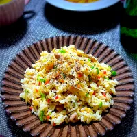 鶏ごぼうピラフ