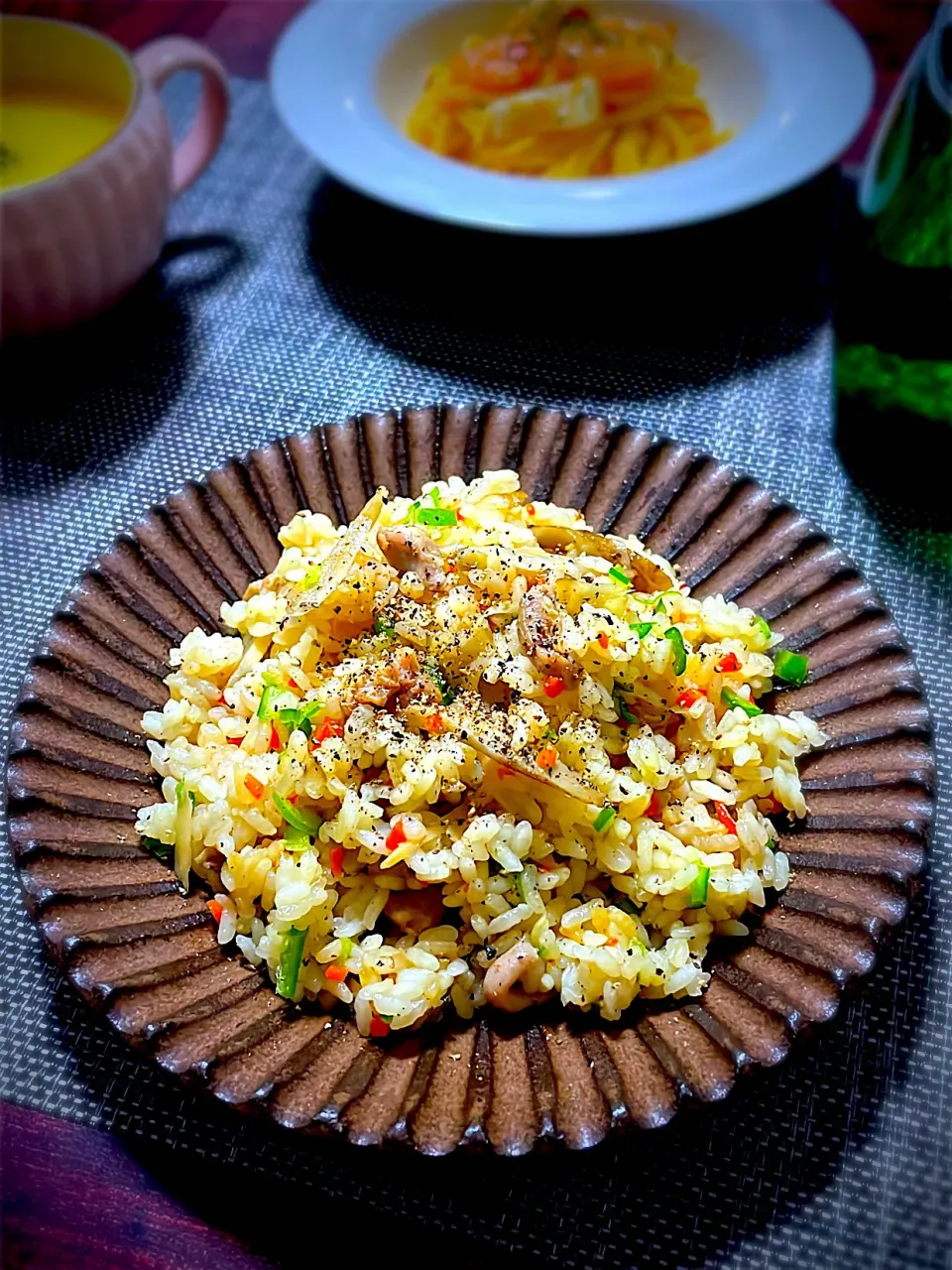 鶏ごぼうピラフ|アルティッチョさん