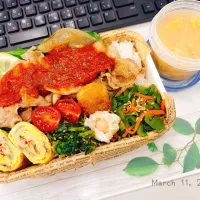 🅛🅤🅝🅒🅗🅱🅾🆇🥢ローストポーク🍅ソースで| Tsuu_chan‪ ·͜·♡‬さん