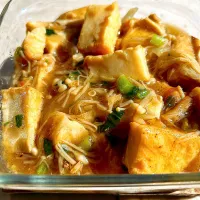 厚揚げえのきの生姜あんかけ(山椒入り)🫚