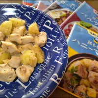 鶏ももポテトのハニーマスタード|みよぱさん
