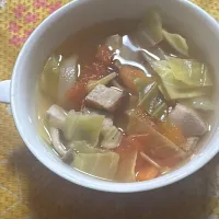 ベーコン🥓スープ|4jinoanataさん