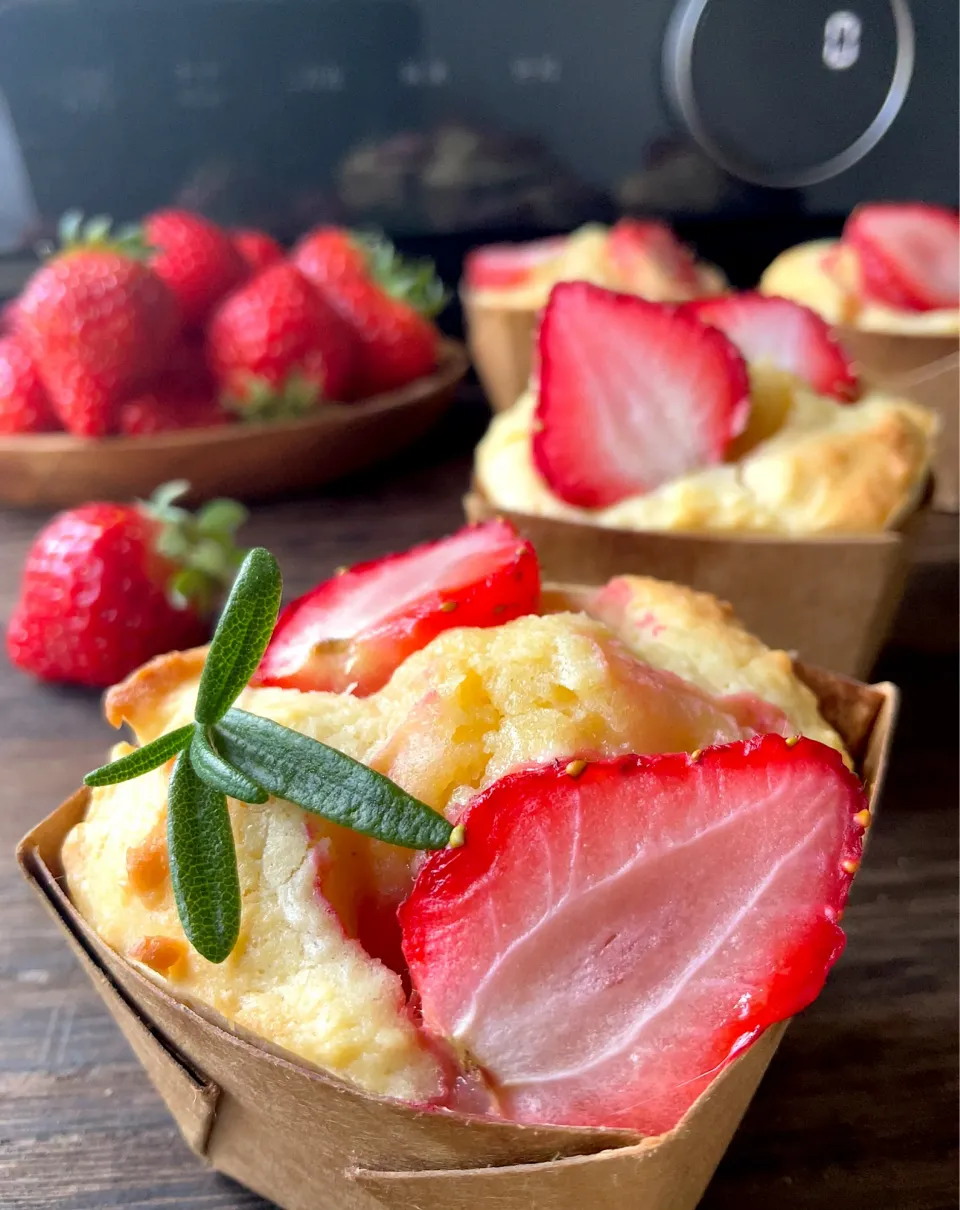 いちごのクリチマフィン🍓|9421beruさん