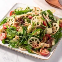 ベビーリーフのみそチーズサラダ