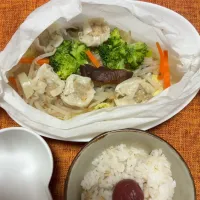 野菜たっぷりシュウマイ蒸し|akkoさん