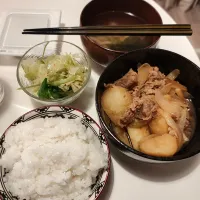 肉じゃが定食|ひろさん