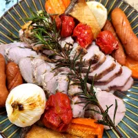 🔷🐖豚ヒレと野菜の🌿ローズマリー焼き🔷|@きなこさん