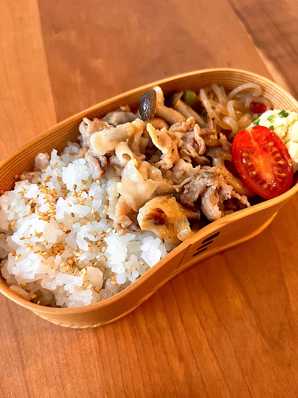 豚味噌弁当|ひなこさん