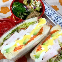 わんぱくサンドのお弁当🥪