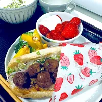 ミートボールサンド| くまちゃんさん