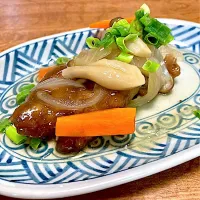 赤魚の照り焼き🍀野菜餡かけ|まいりさん