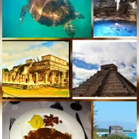 🇲🇽🌮🌊MY TRAVEL IN MEXICO🌞🌴🇲🇽
 Chicken chocolate sauce mashed potatoes|KWAII69さん