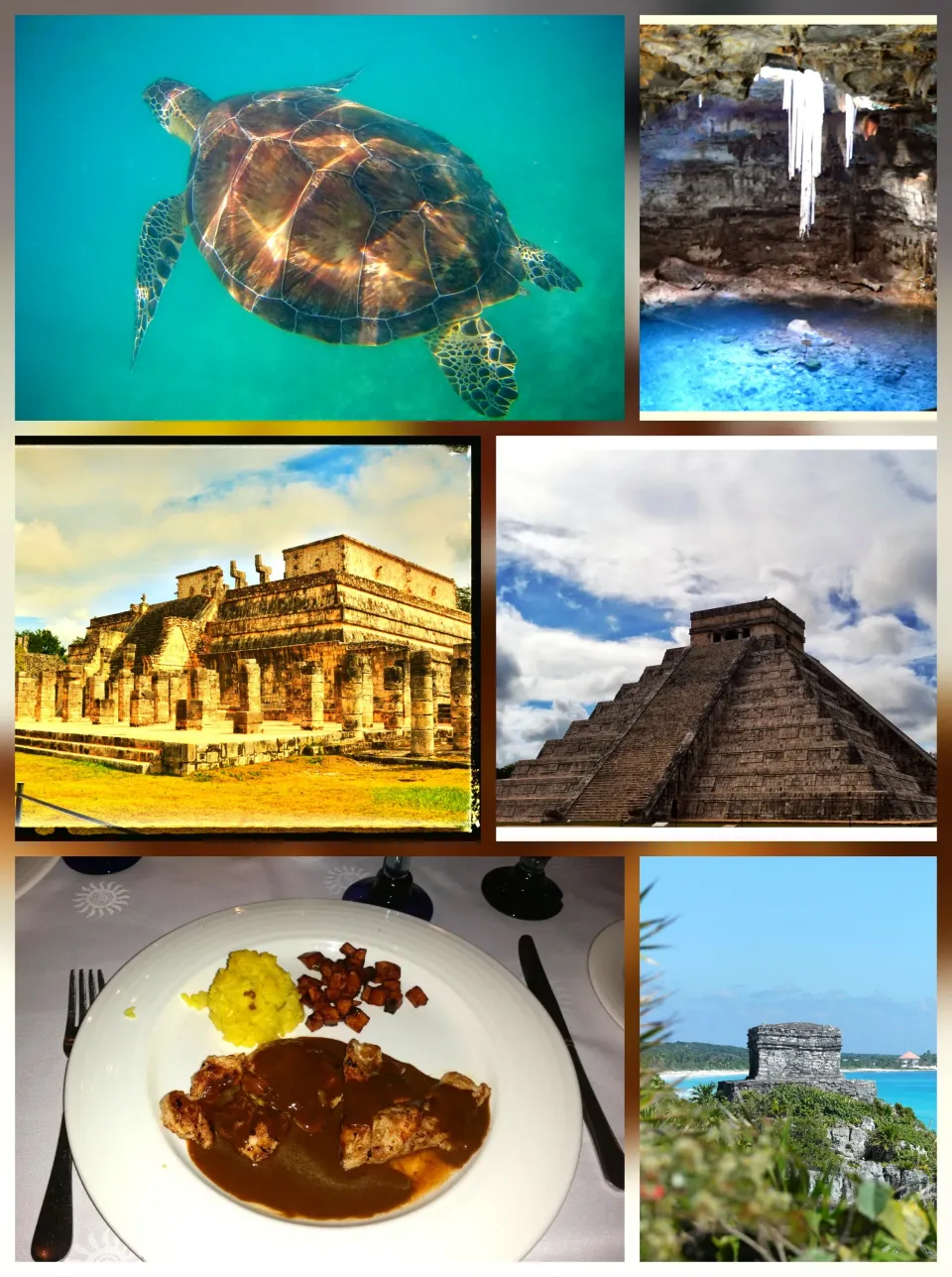 🇲🇽🌮🌊MY TRAVEL IN MEXICO🌞🌴🇲🇽
 Chicken chocolate sauce mashed potatoes|KWAII69さん