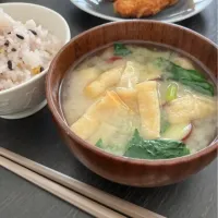 ＊子どもたちが作ってくれた具沢山お味噌汁＊|＊抹茶＊さん