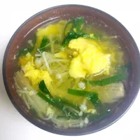 えのきとニラの卵生姜汁| mamedaifukuさん