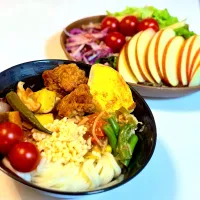 欲張りぶっかけうどん|マニラ男さん