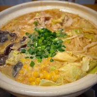 味噌コーン鍋🍲| もえさん