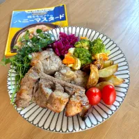 ハニーマスタードスペアリブ