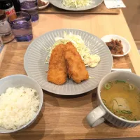 アジフライ定食|naonaoさん