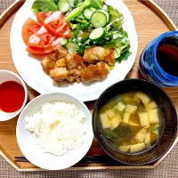 夕飯 ヤンニョンチキン| ふわふわさん