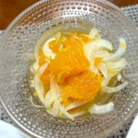 新玉ねぎとデコポンのサラダ|藤田 まり子さん