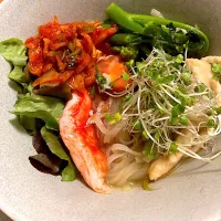 スープ少なめ混ぜ麺風フォー♪|さくたえさん