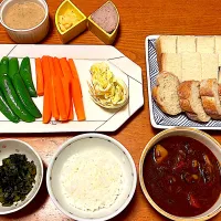 ビーフシチュー&バーニャカウダー|マイさん