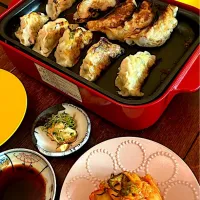 晩ごはん♯自家製♯餃子🥟|小松菜さん